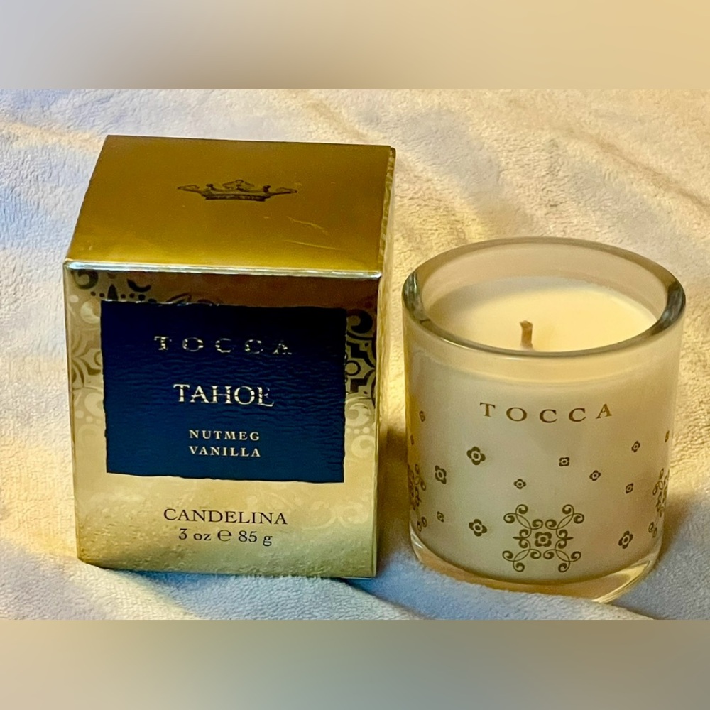 Tocca - Тahoe Nutmeg & Vanilla | Hand-Poured Candle | 3oz/85g - NIB